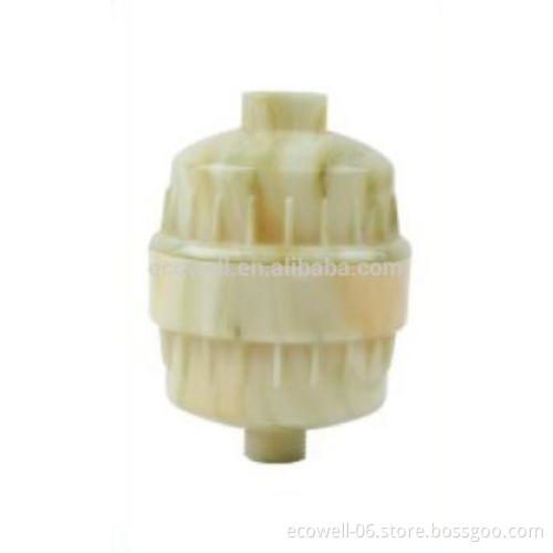 Manufacturer new hot sales marble color shower Filter